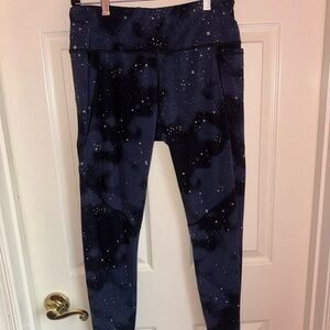 Sweaty Beatty Starry Night Patterned Leggings